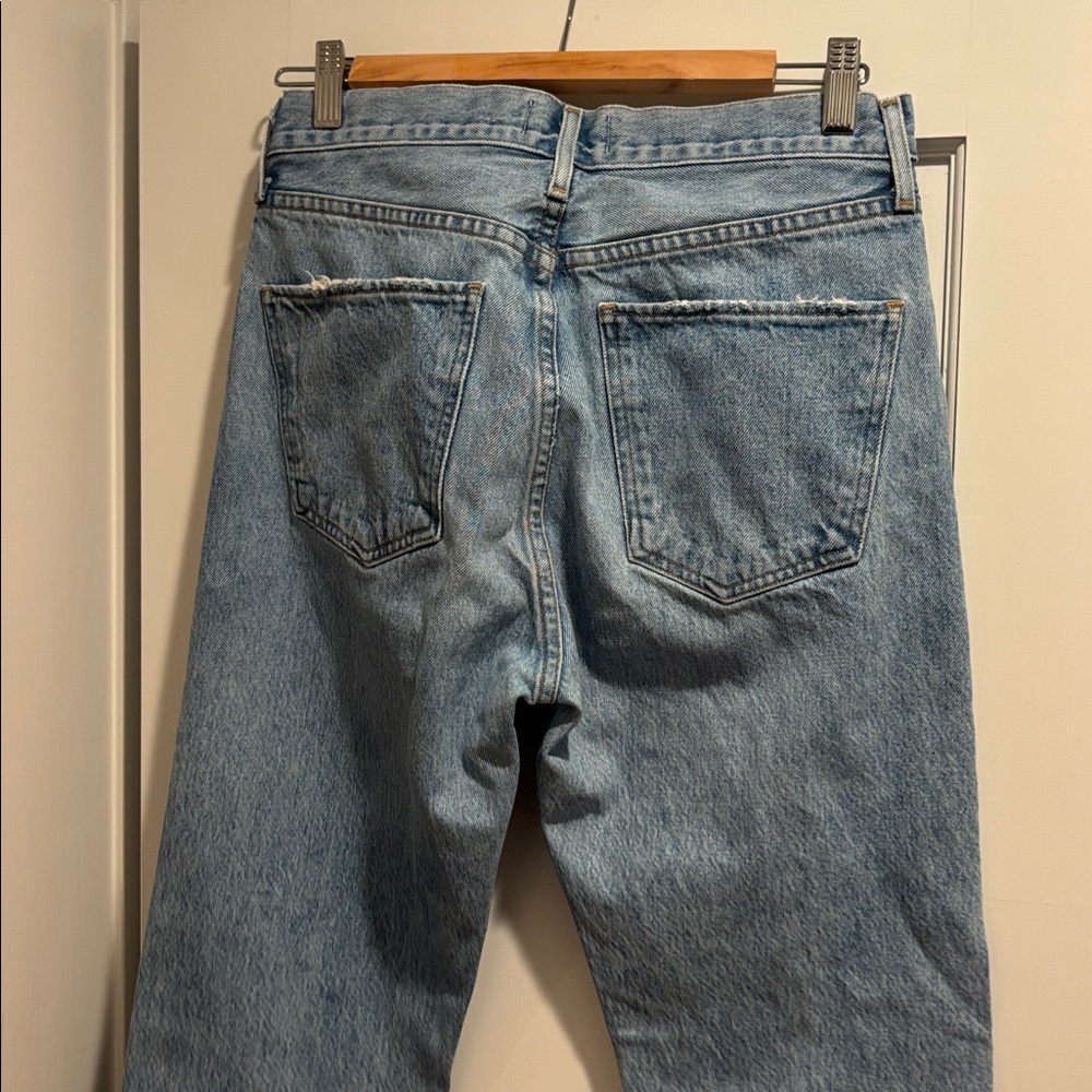 Agolde Cherie High Rise Straight Jeans in Merit Sz 27 / 4 - Picture 14 of 16